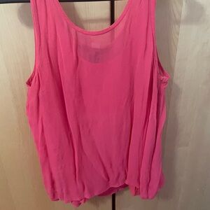 Marc By Marc Jacobs Vibrant Pink Tank Top